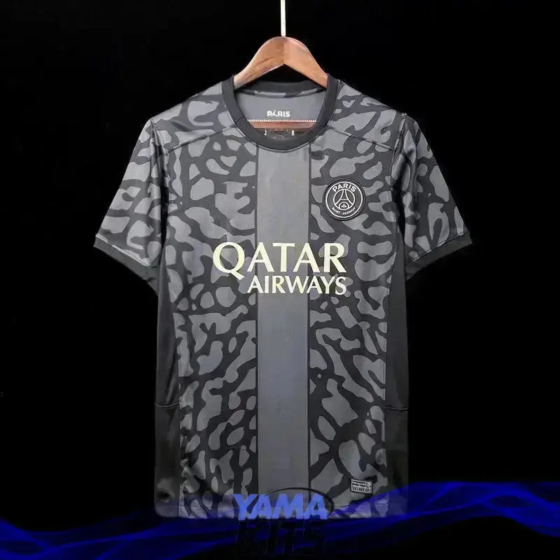 Maillot PSG/ Paris Third « Noir » 2023-2024 YamaKits Foot