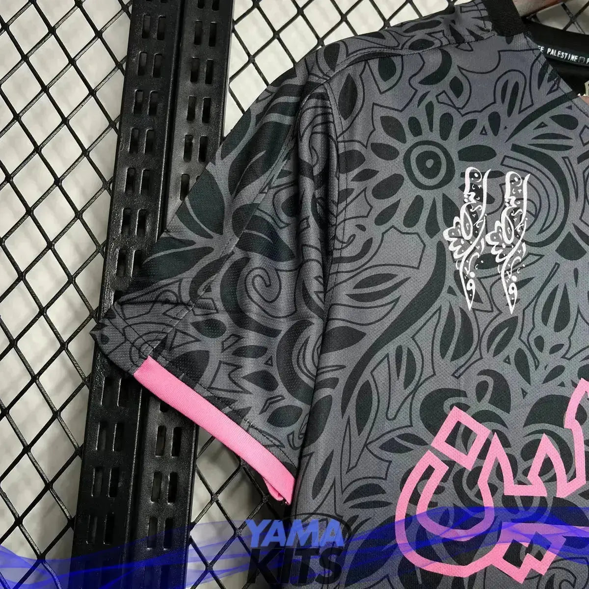 Maillot Palestine Concept « Noir » 2024/2024 YamaKits Foot
