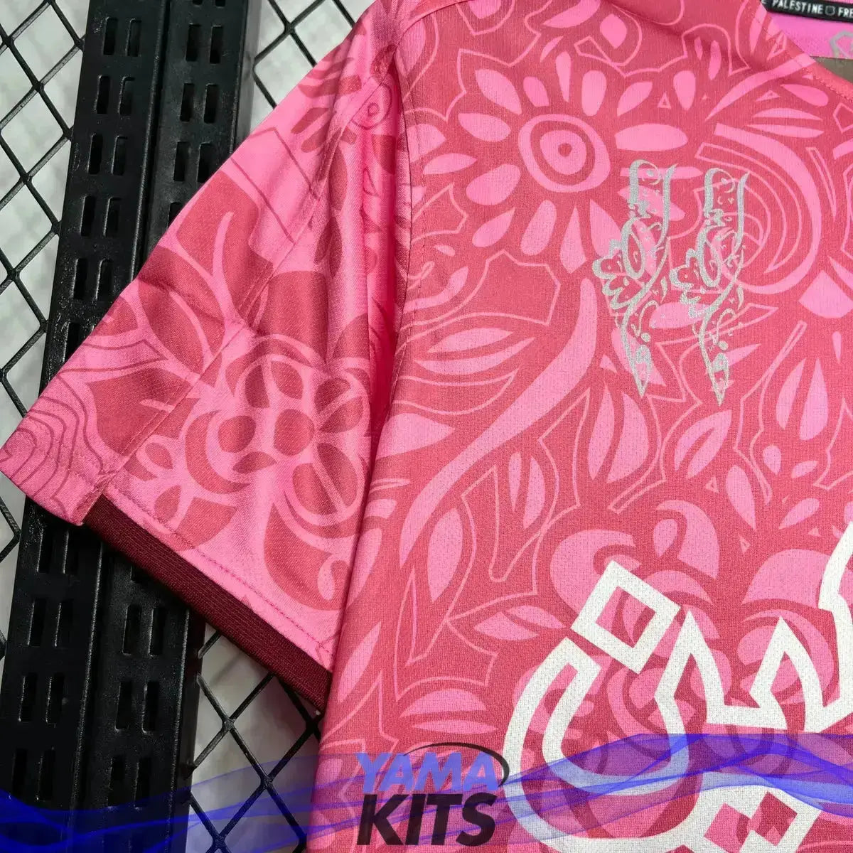 Maillot Palestine Concept « Rose » 2024/2025 YamaKits Foot