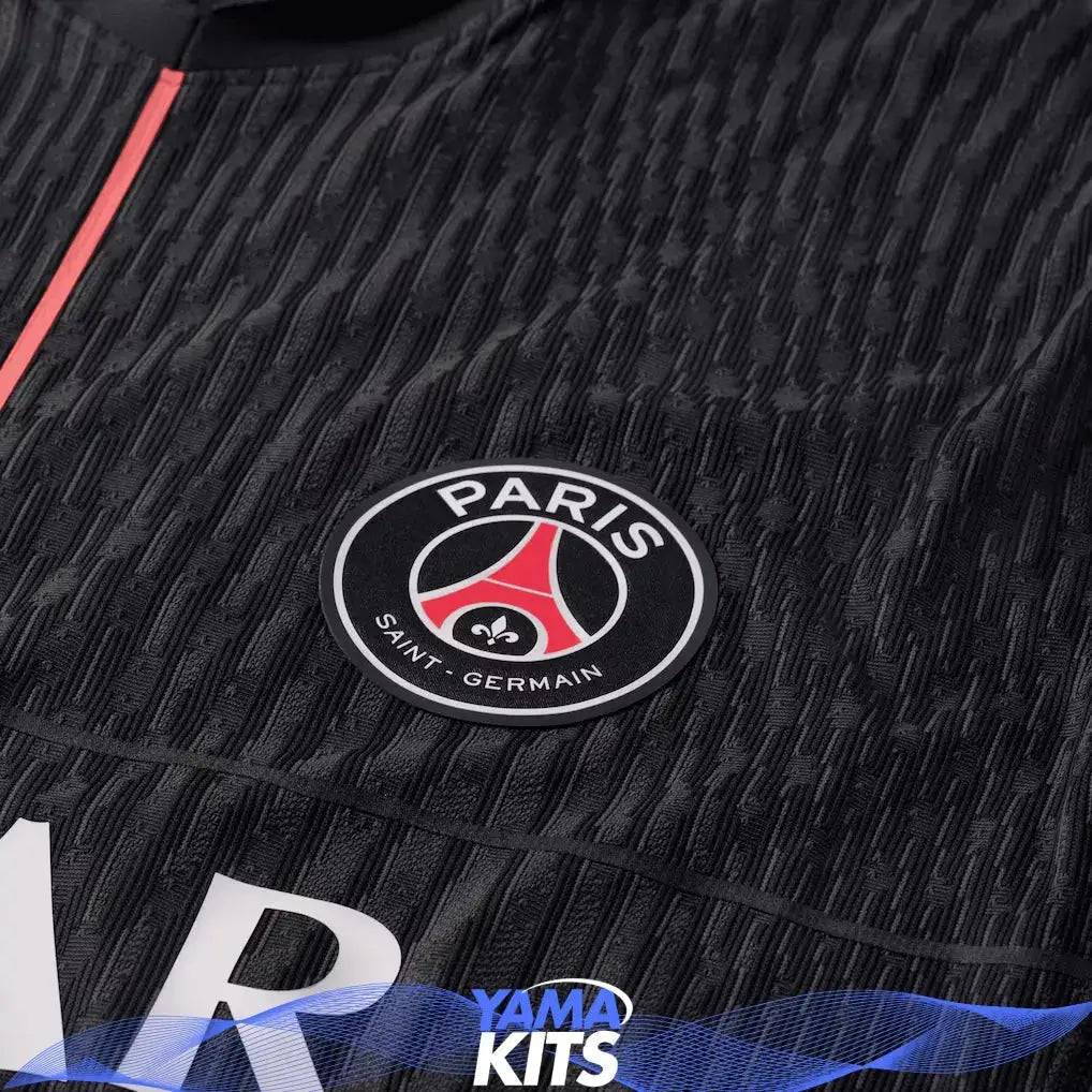 Maillot Paris SG Fourth "Jordan" noir 2025/2026 YamaKits Foot