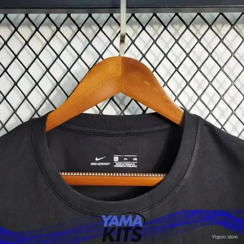 Maillot Paris SG "Balmain,Noir" Concept 2023/2024 YamaKits Foot