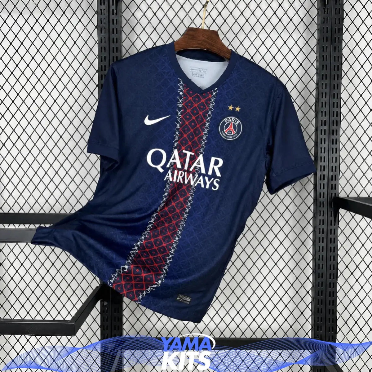 Maillot Paris SG « avec étoile »domicile 2025/2026 Yamakits