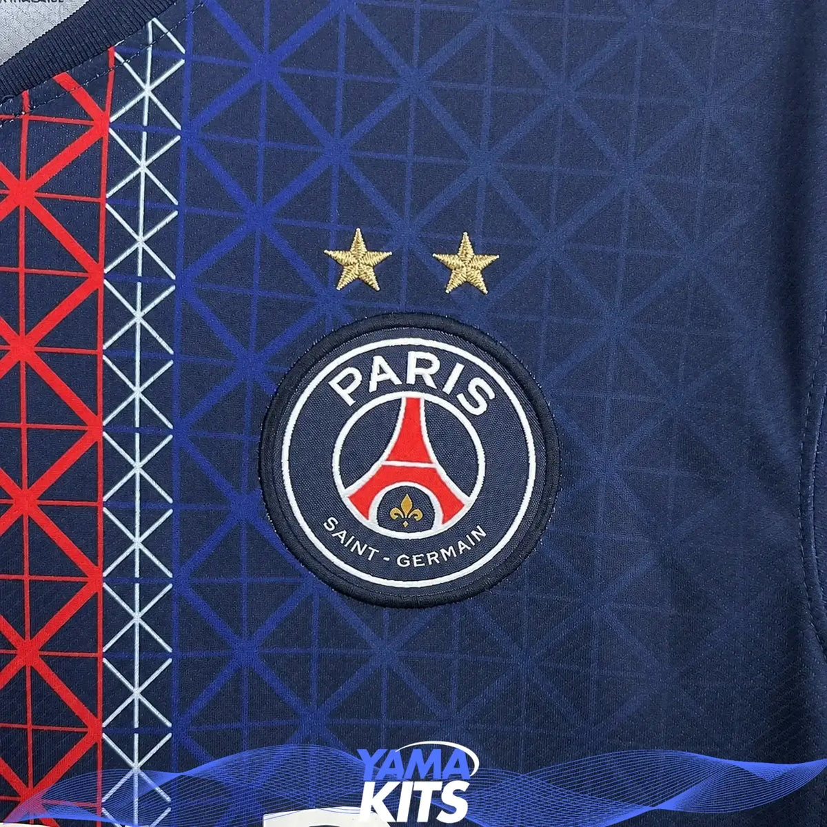 Maillot Paris SG « avec étoile »domicile 2025/2026 Yamakits
