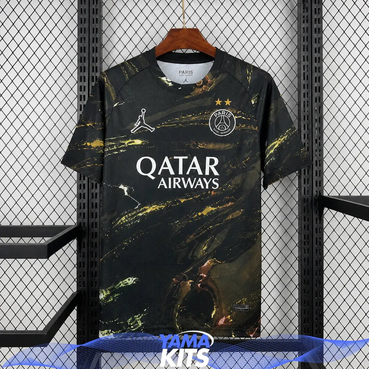 Maillot Paris SG avec étoile 5ème « Night-édition » 2025/2026 Yamakits