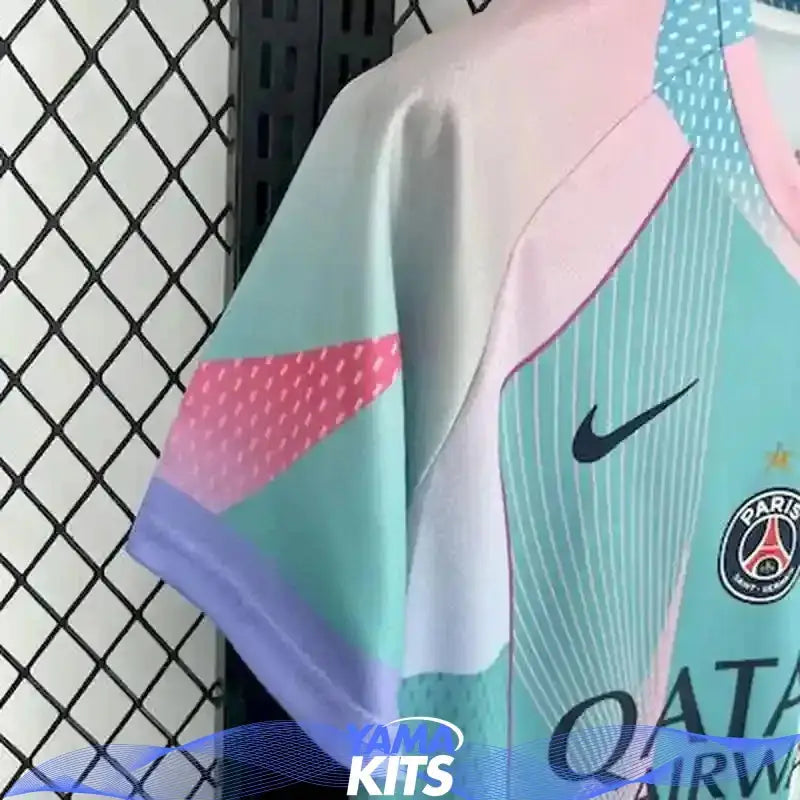 Maillot Paris SG concept "bleu, rose" 2025/2026 YamaKits Foot