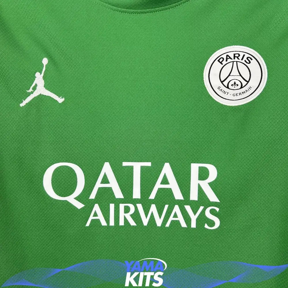 Maillot Paris SG manches longue "Vert 2024/2025 YamaKits Foot