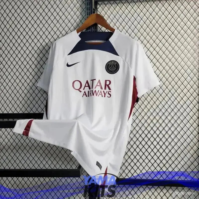 Maillot Paris Saint-Germain Entrainement "Blanc" 2023/2024 YamaKits Foot