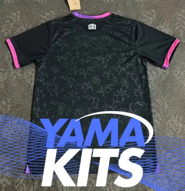 Maillot Paris Saint-Germain entrainement "Noir",Violet" 2024/2025 YamaKits Foot