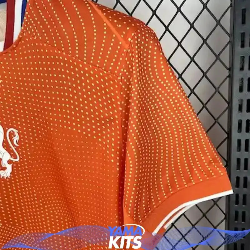 Maillot Pays-Bas Domicile "orange" 2025/2026 YamaKits Foot
