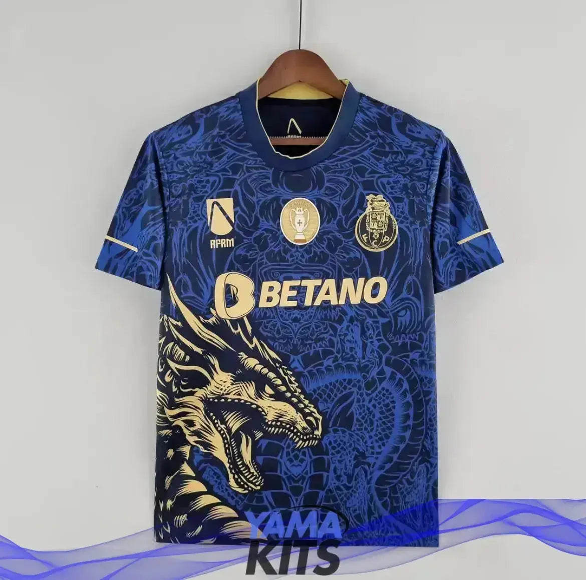 Maillot Porto concept "Dragon Bleu" 2022/2023 YamaKits Foot