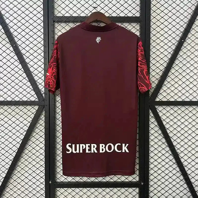 Maillot Porto concept "Dragon Rouge" 2025/2026 YamaKits Foot
