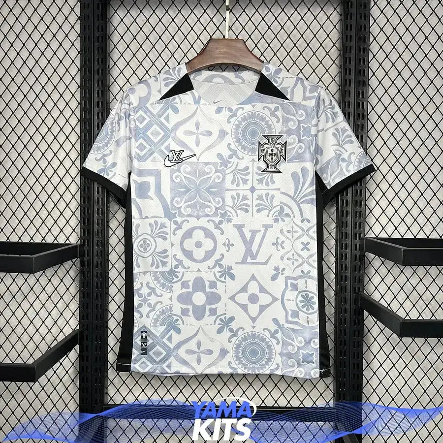 Maillot Portugal concept « Louis Vuitton » 2024/2025 YamaKits Foot