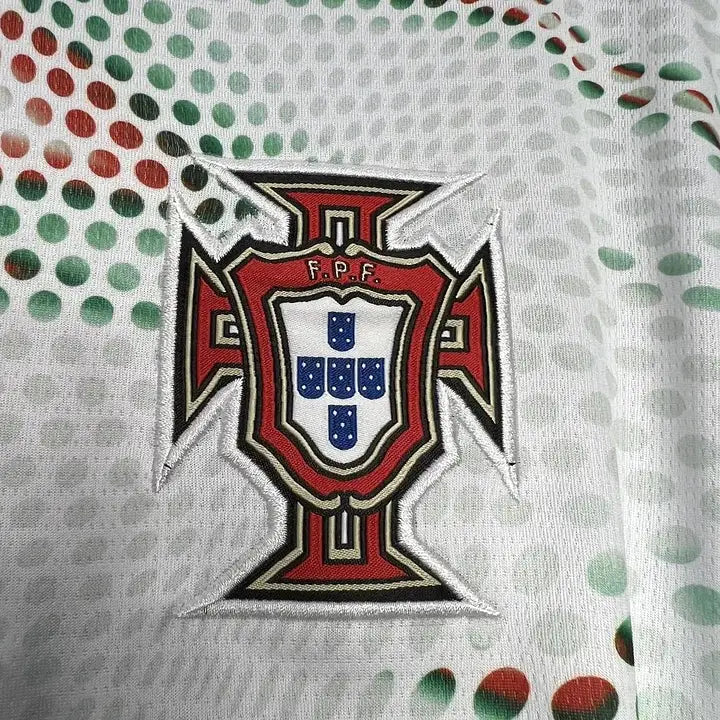 Maillot Portugal extérieur "Blanc" 2025/2026 YamaKits Foot