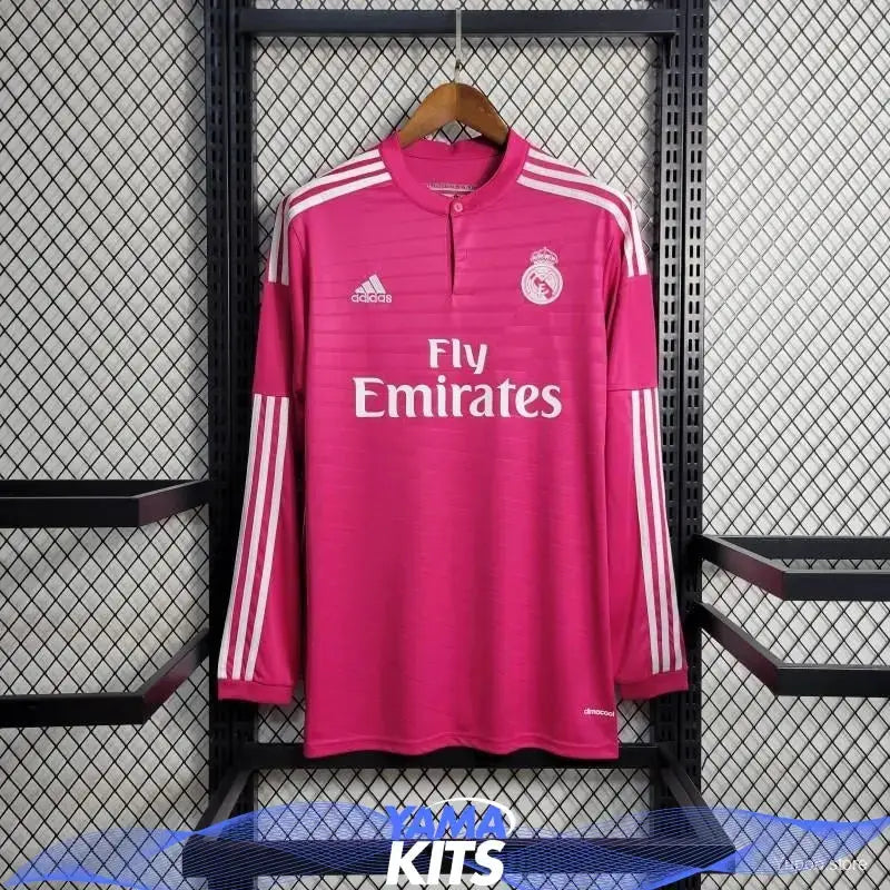 Maillot Real Madrid Extérieur Manches Longues 2014/2015 Classic Shirtss