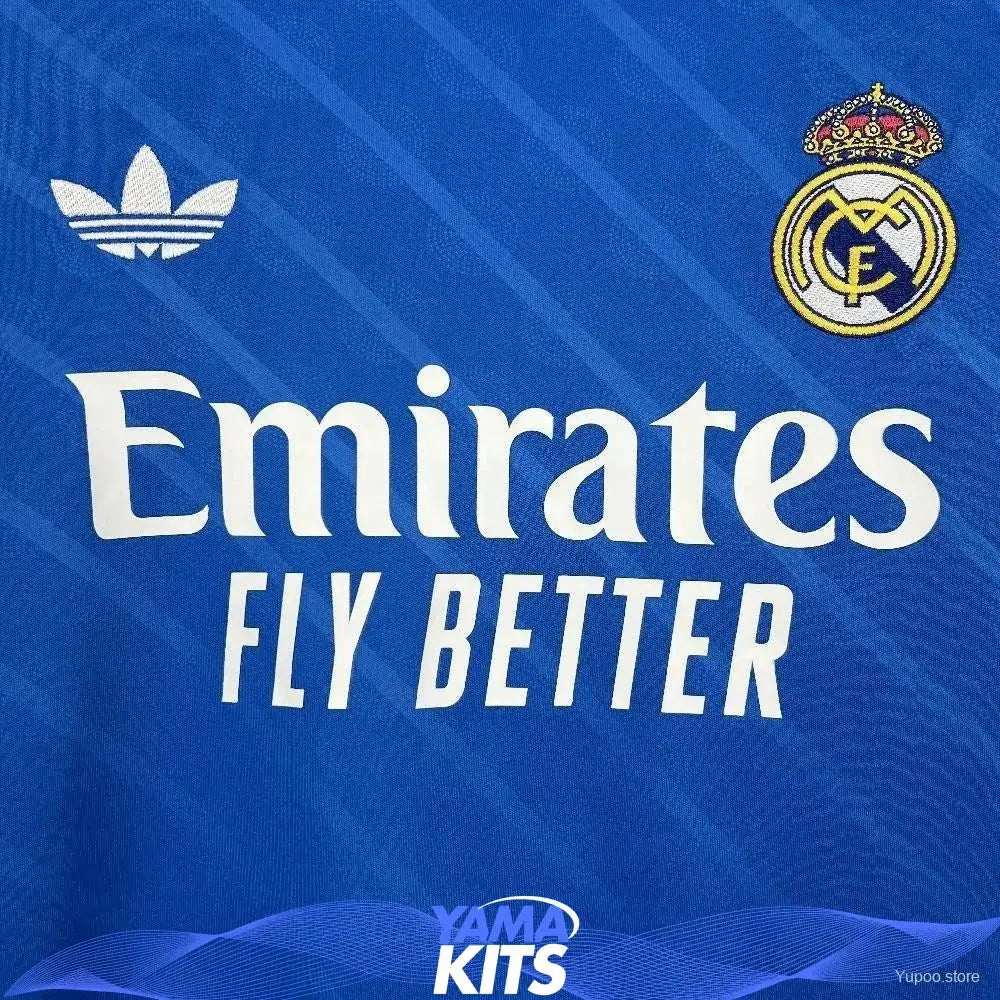 Maillot Real Madrid Third Manches Longues 2025/2026 Classic Shirtss