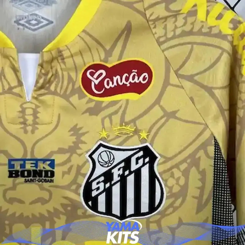 Maillot Santos FC Concept "Jaune" 2025/2026 YamaKits Foot
