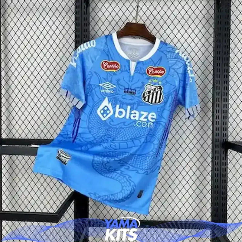 Maillot Santos FC concept "bleu" 2025/2026 YamaKits Foot