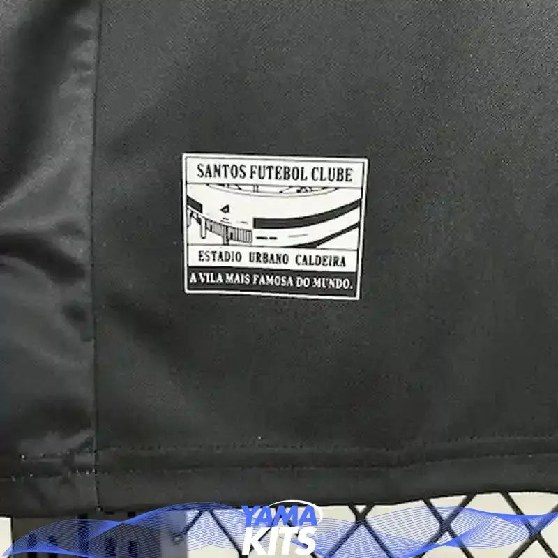 Maillot Santos FC concept "noir" 2025/2026 YamaKits Foot