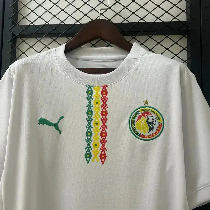 Maillot Sénégal domicile "blanc" 2025/2026 YamaKits Foot