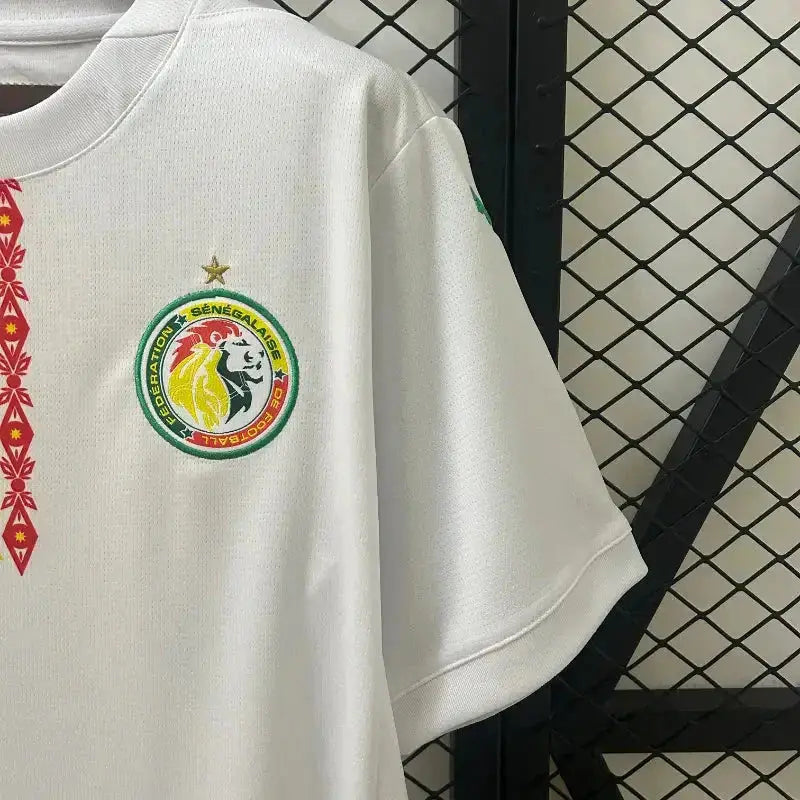 Maillot Sénégal domicile "blanc" 2025/2026 YamaKits Foot