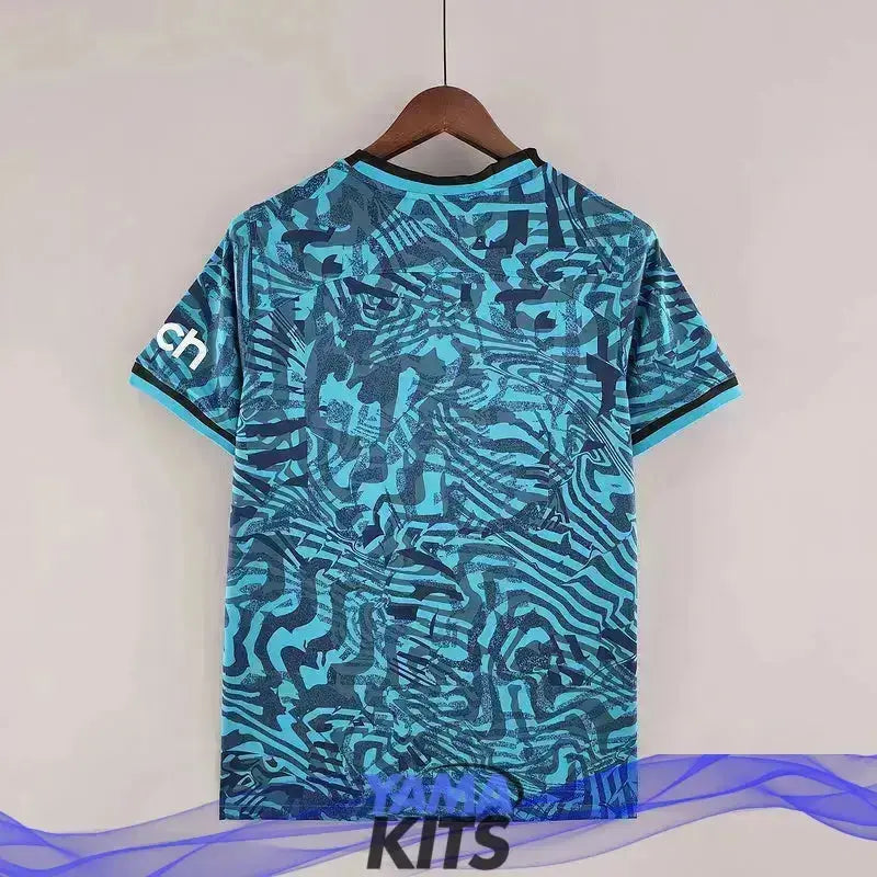 Maillot Tottenham THIRD Away "bleu" 2022/2023 YamaKits Foot