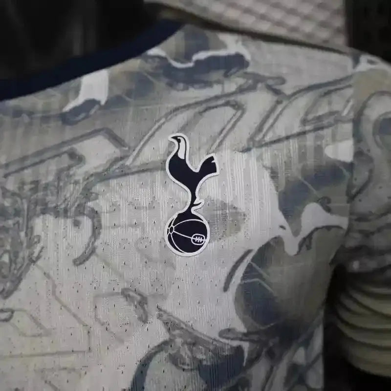 Maillot Tottenham concept "gris" 2025/2026 Version Player YamaKits Foot