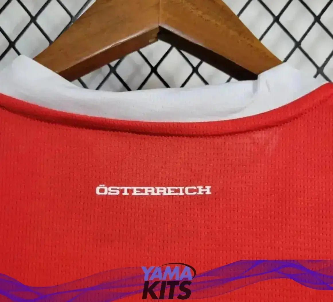 Maillot de l’Autriche Domicile « Rouge » Version Fan 2024/2025 YamaKits Foot