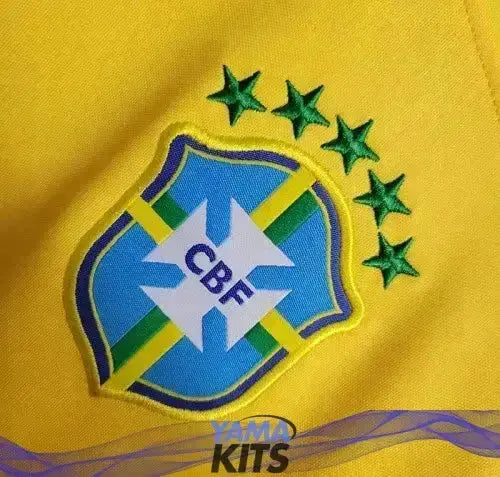 Maillot du Brésil/Brazil concept « Jaune » 2022/2023 YamaKits Foot