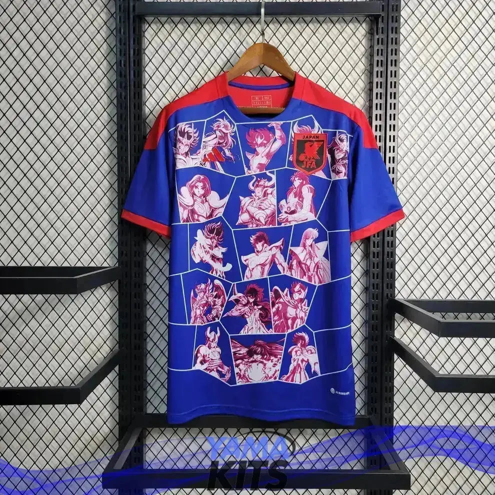 Maillot du Japon Anime Saints Blue 2023/2024 YamaKits Foot