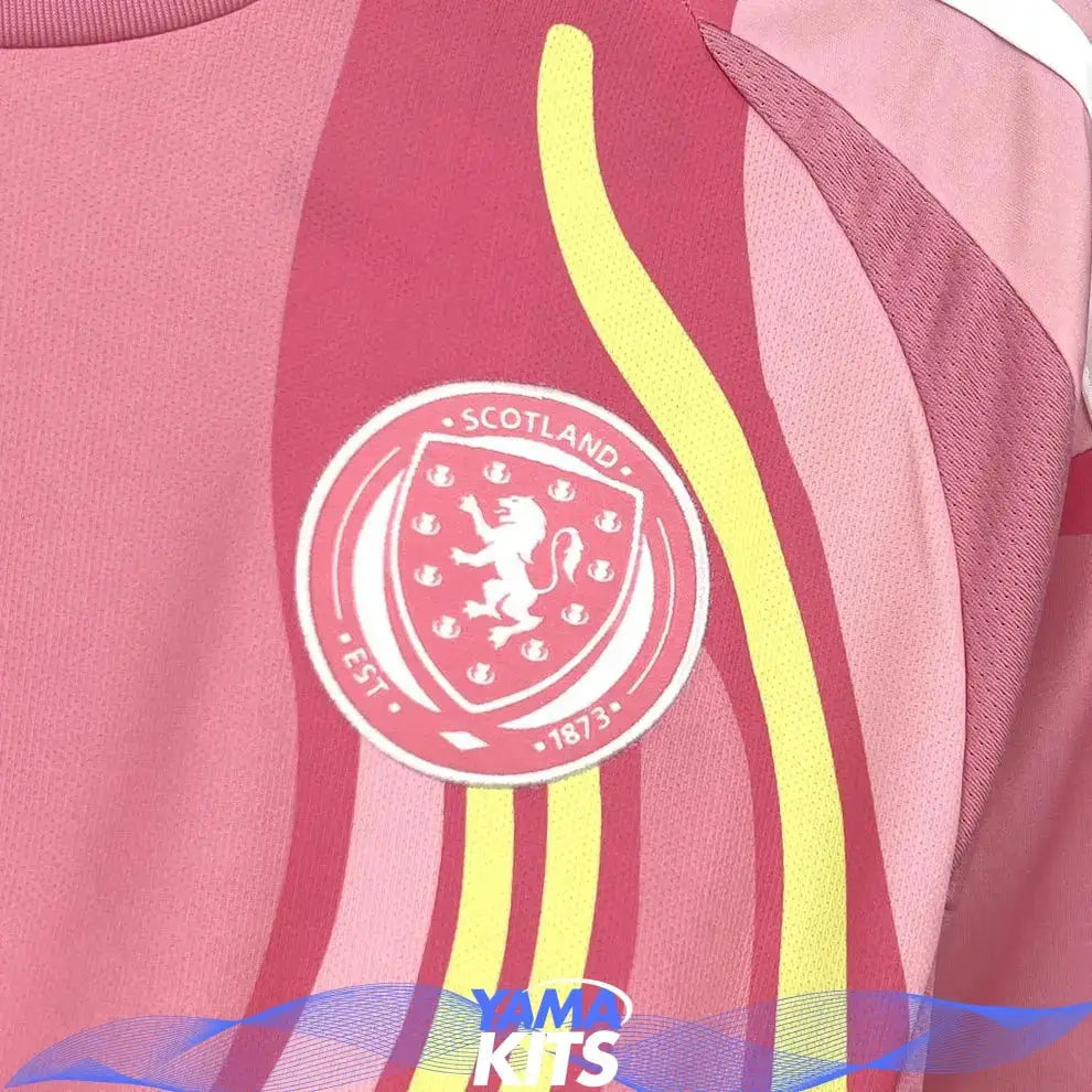 Maillot écosse extérieur « rose » 2024/2025 YamaKits Foot