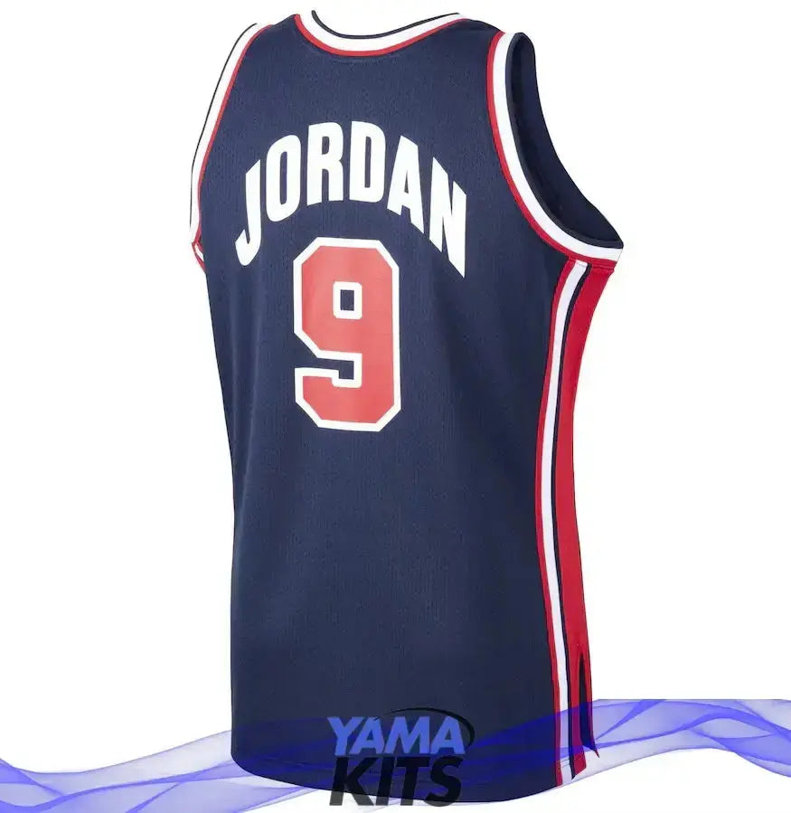 Michael Jordan Marine USA Basketball Domicile 1992 Dream Team YamaBasketball