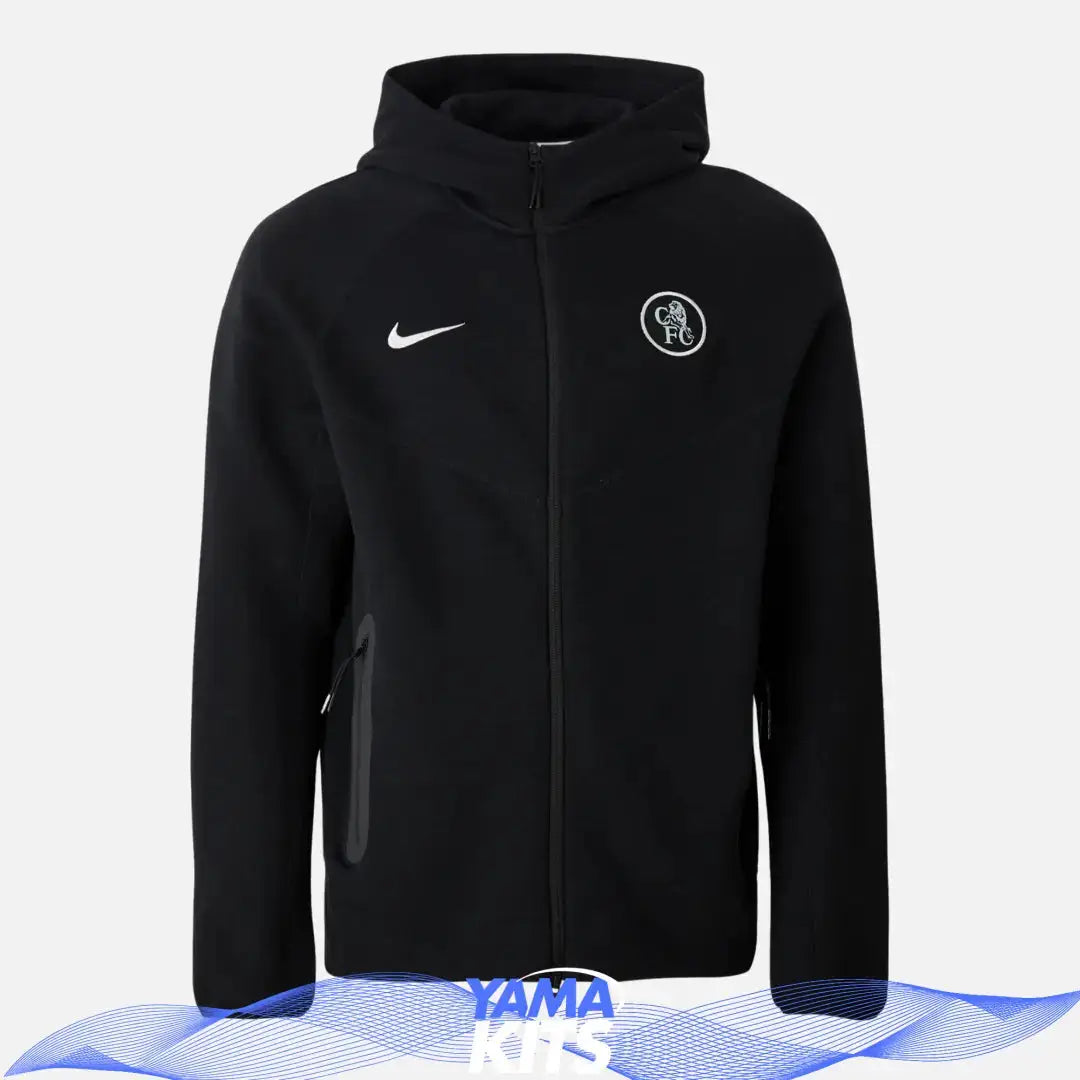 Veste Chelsea Nike Tech "Noir" fleece 2025/2026 YamaKits Foot