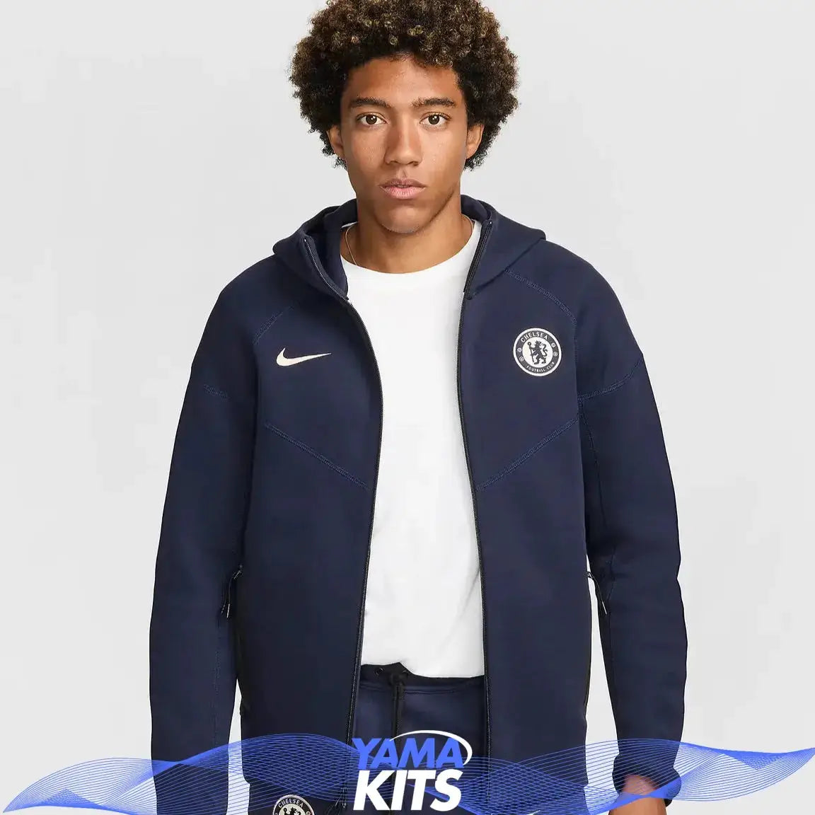Veste Chelsea nike tech "Bleu" fleece 2024/2025 nike tech