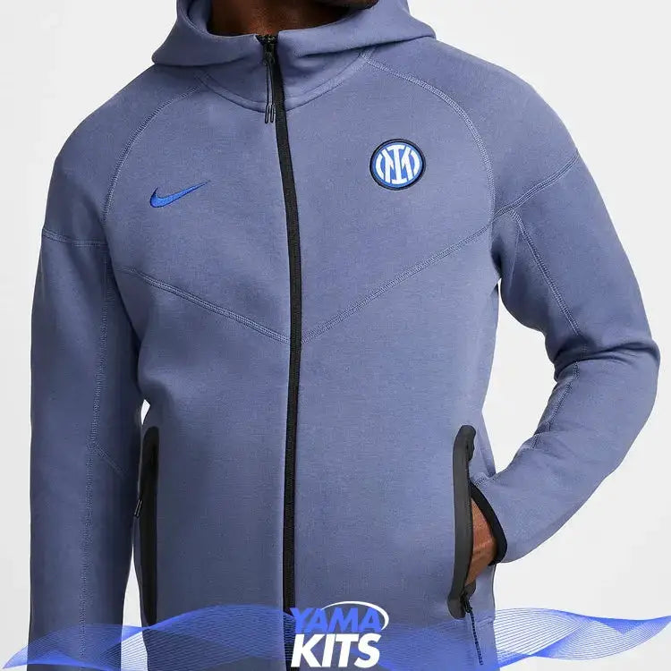 Veste Inter milan nike tech "Bleu" fleece 2024/2025 nike tech