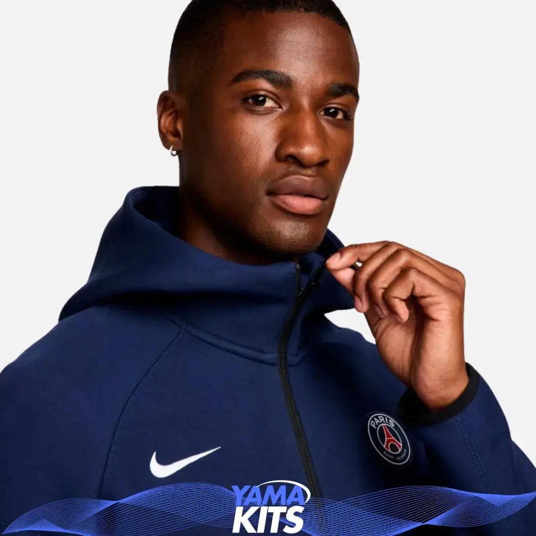 Veste Paris SG nike tech "Bleu" fleece 2024/2025 nike tech
