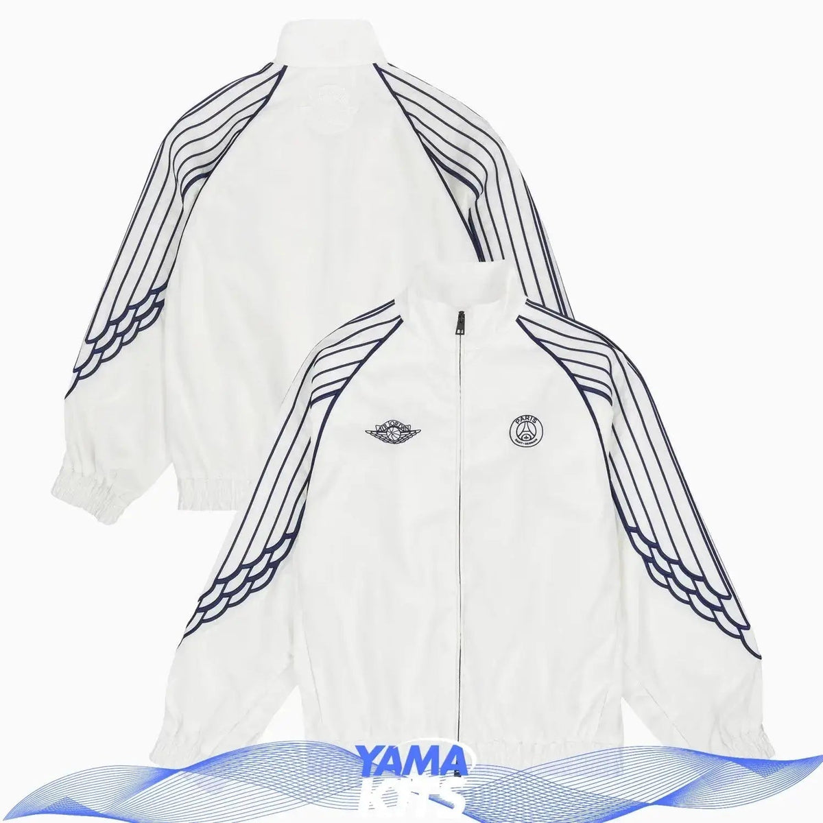 Veste Paris SG x Jordan "Blanche" exclusive Reverssible YamaKits