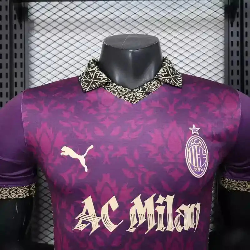 MAILLOT AC MILAN CONCEPT "Violet" 2025/2026 Version Player YamaKits Foot