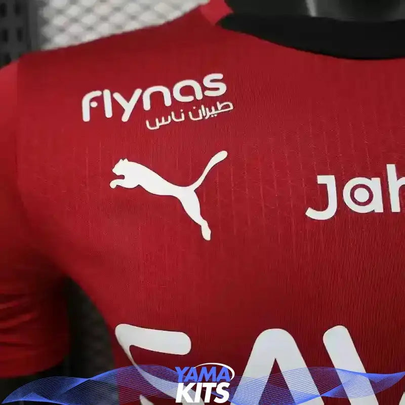 MAILLOT AL-HILAL CONCEPT "Rouge" 2025/2026 Version Player YamaKits Foot