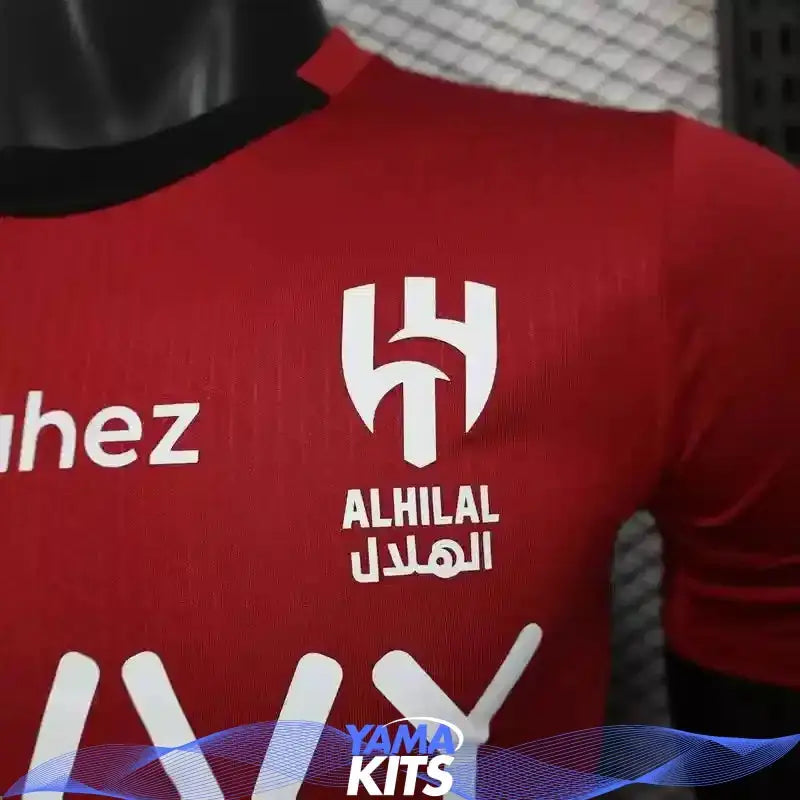 MAILLOT AL-HILAL CONCEPT "Rouge" 2025/2026 Version Player YamaKits Foot