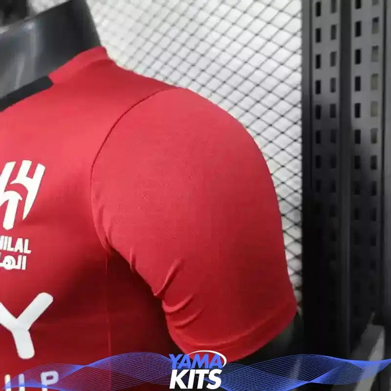 MAILLOT AL-HILAL CONCEPT "Rouge" 2025/2026 Version Player YamaKits Foot