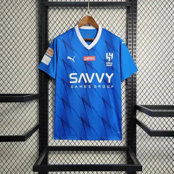 MAILLOT AL HILAL FC DOMICILE "Bleu" 2023/2024 YamaKits Foot