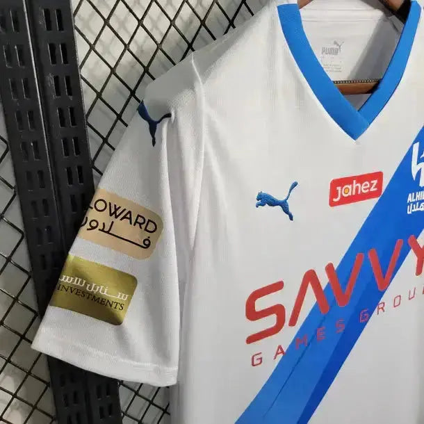 MAILLOT AL HILAL FC THIRD "Blanc,Bleu" 2023/2024 YamaKits Foot