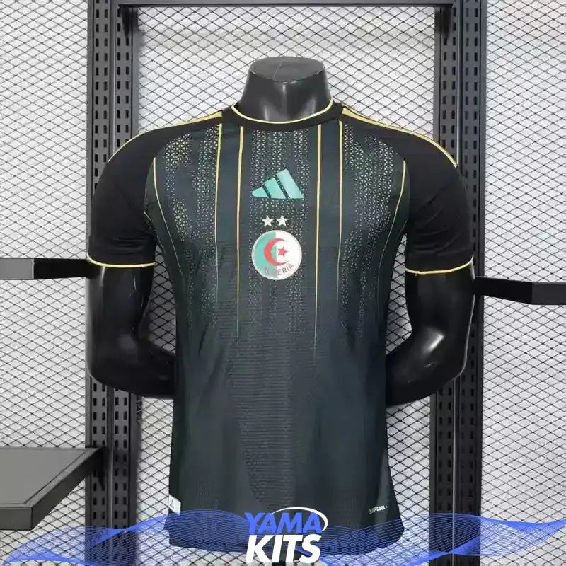 MAILLOT ALGERIE CONCEPT "Noir" 2026/2027 Version Player YamaKits Foot