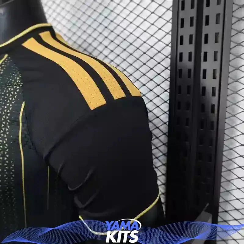 MAILLOT ALGERIE CONCEPT "Noir" 2026/2027 Version Player YamaKits Foot