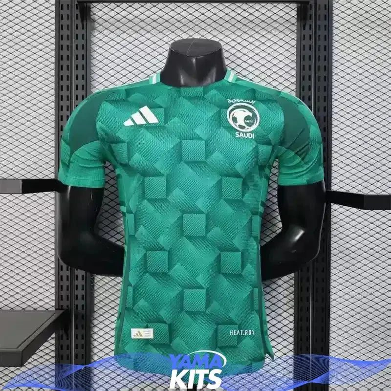 MAILLOT ARABIE SAOUDITE DOMICILE 2025/2026 Version Player YamaKits Foot