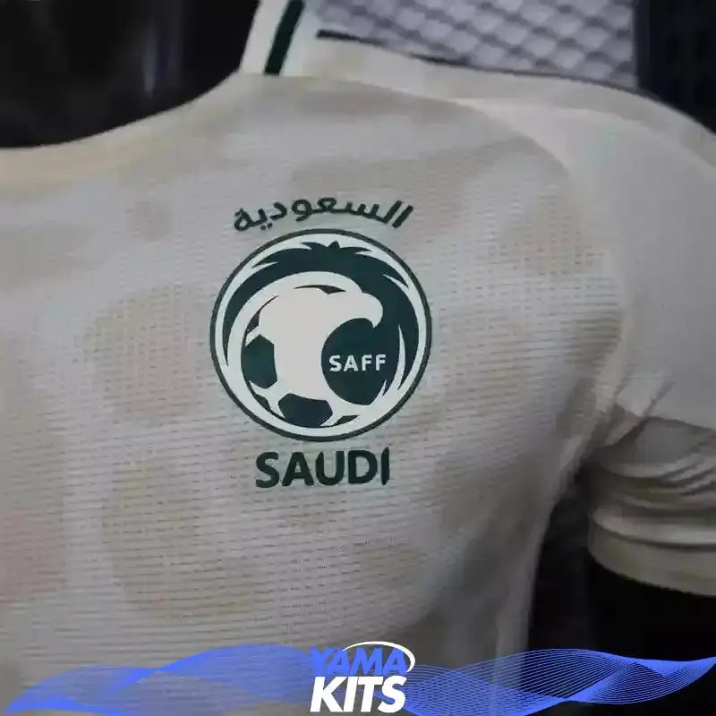 MAILLOT ARABIE SAOUDITE EXTÉRIEUR 2025/2026 Version Player YamaKits Foot