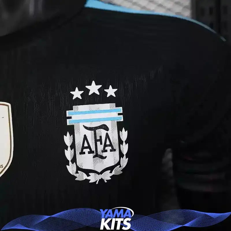 MAILLOT ARGENTINE GARDIEN "Noir" 2026/2027 Version Player YamaKits Foot