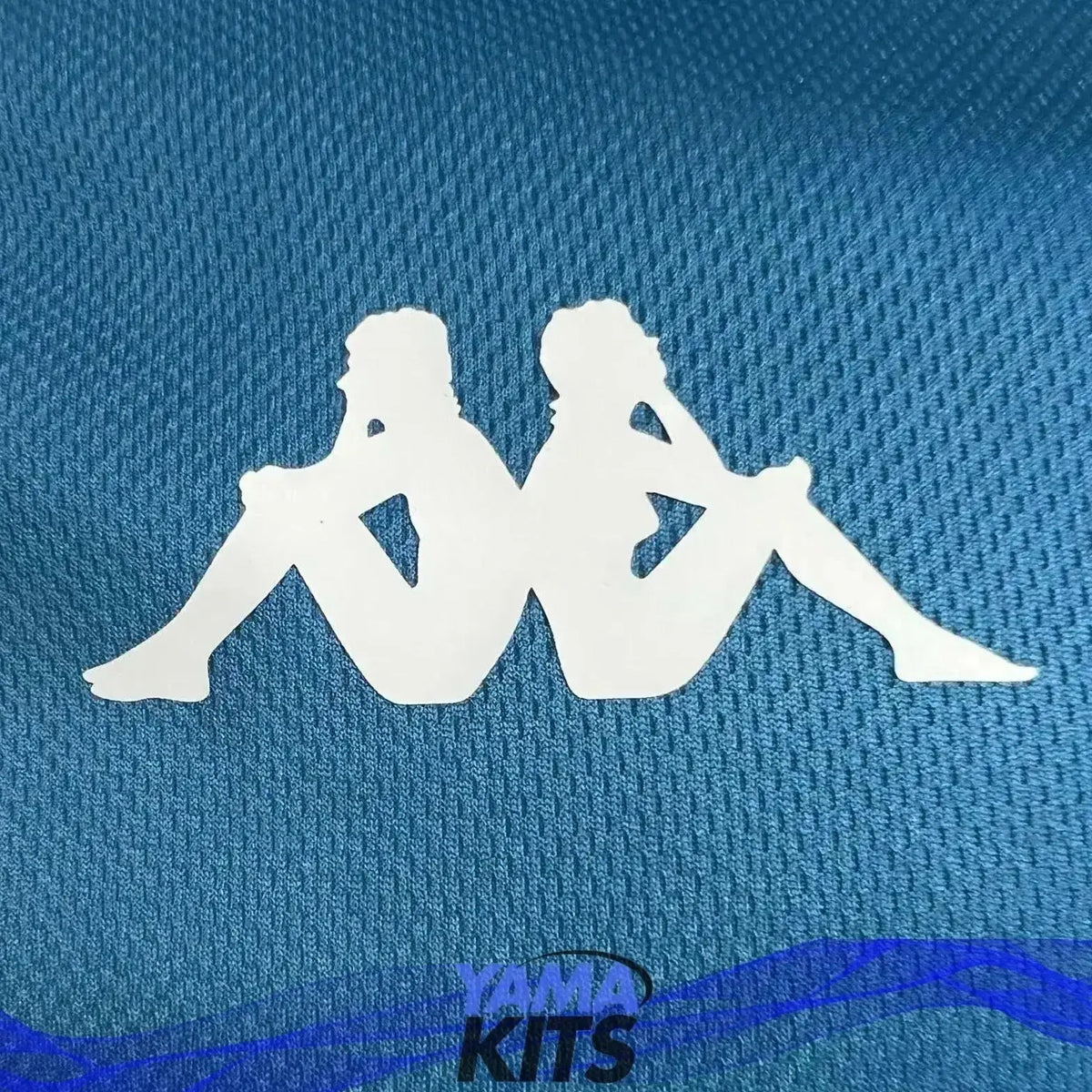 MAILLOT AS MONACO EXTÉRIEUR "BLANC, BLEU" 2023/2024 Version Player YamaKits Foot