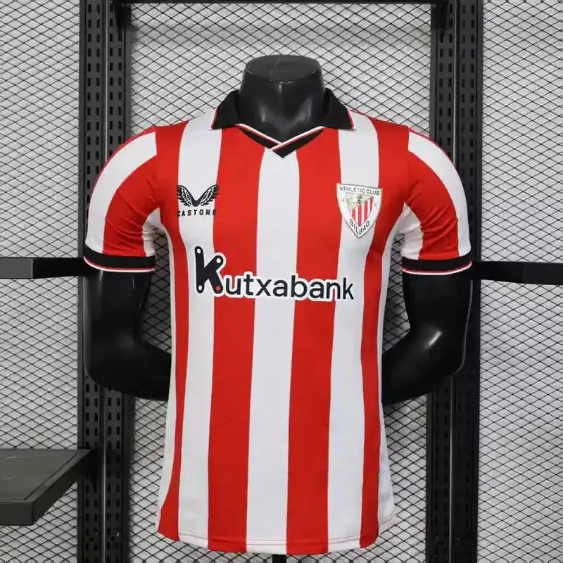 MAILLOT ATHLETIC BILBAO DOMICILE 2025/2026 Version Player YamaKits Foot