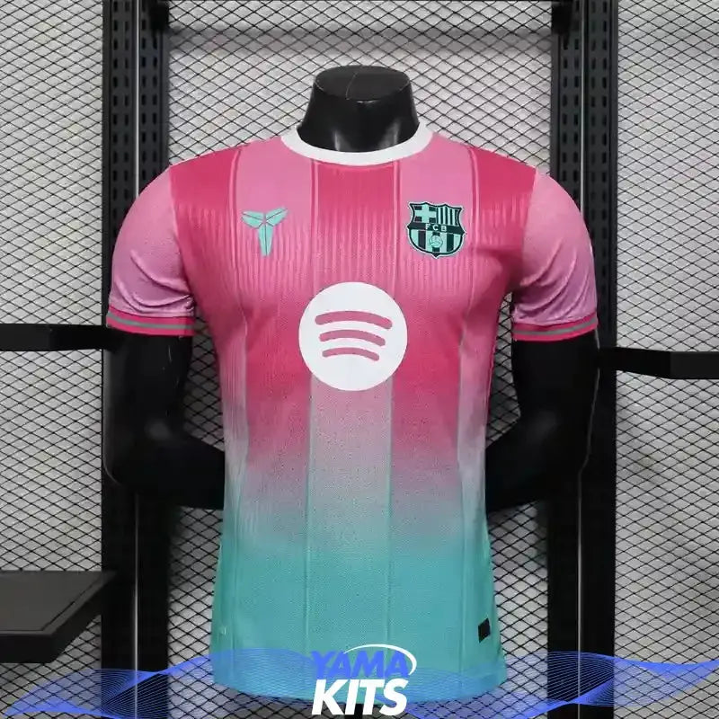 MAILLOT BARCELONE CONCEPT "Rose, bleu" 2025/2026 Version Player YamaKits Foot